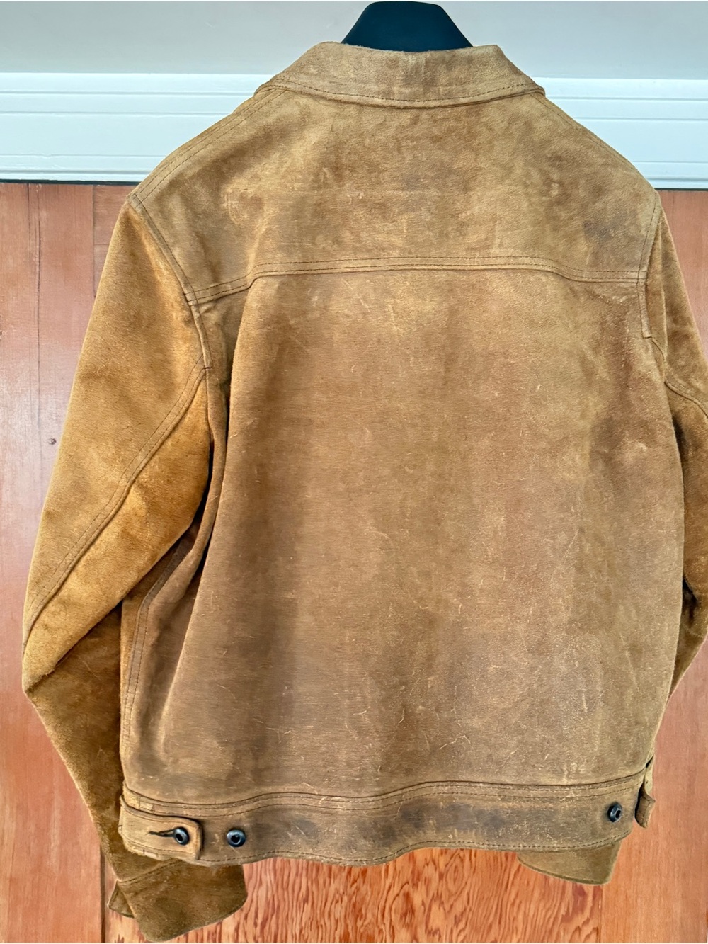 Schott NYC Perfecto 370 “Duke” Premium Rough Out Suede Classic Leather Jacket - Picture 9 of 17
